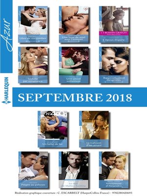 cover image of 11 romans Azur + 1 gratuit (n°3993 à 4003--Septembre 2018)